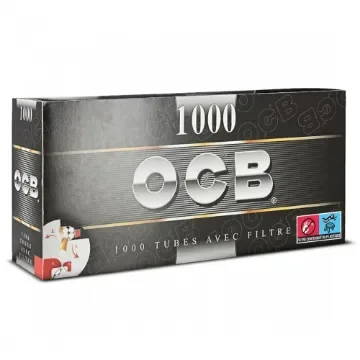 OCB - Box of 1000 Cigarette Tubes with Filter product image