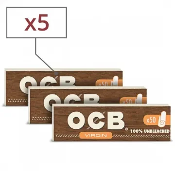 OCB - Virgin Perforated Cardboard Filters - X5 product image