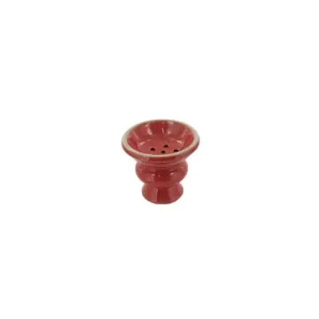 smoking - Large Red Hookah Bowl -  product image