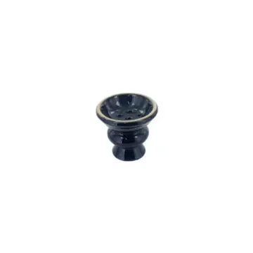 smoking - Large Blue Hookah Bowl - Ceramic Hearth product image