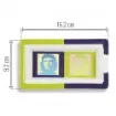 Elie Bleu - Cigar Ashtray Ché Pop Art Purple & Pistachio product image