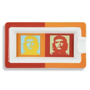 Elie Bleu - Cigar Ashtray Ché Pop Art Orange & Red product image
