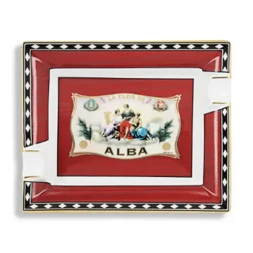 Elie Bleu - Cigar Ashtray Flor De Alba Red product image