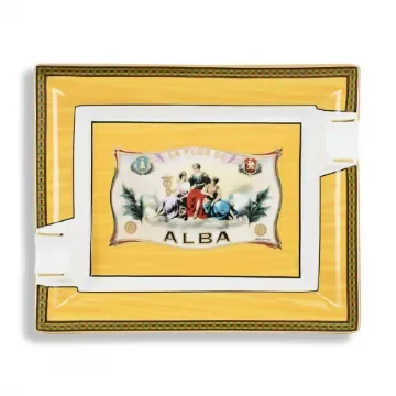Elie Bleu - Cigar Ashtray Flor De Alba Yellow product image
