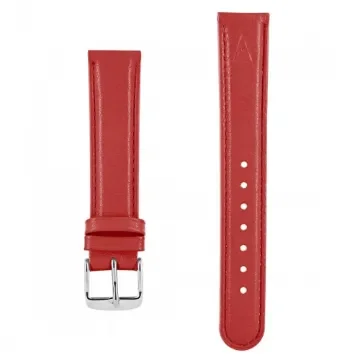 Akteo - Leather Watch Strap Burgundy 18mm - Couture product image