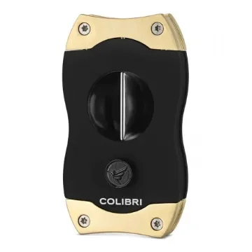 Colibri - Brushed Gold V Cut Cigar Cutter product image