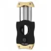 Colibri - Brushed Gold V Cut Cigar Cutter product image