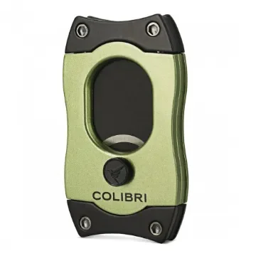 Colibri - Green S-Cut Cigar Cutter - Premium Guillotine product image
