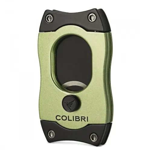 Colibri - Green S-Cut Cigar Cutter - Premium Guillotine product image