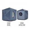 Colibri - Blue Quasar Cigar Cutter 2 Cuts product image