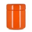 smoking - Orange Ceramic Tobacco Jar - product image