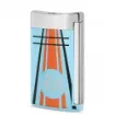S.T. Dupont - Le Mans Blue Chrome Maxijet Lighter product image