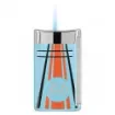 S.T. Dupont - Le Mans Blue Chrome Maxijet Lighter product image