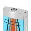 S.T. Dupont - Le Mans Blue Chrome Maxijet Lighter product image