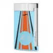 S.T. Dupont - Slim 7 Lighter Blue Chrome - Le Mans Edition product image