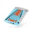 S.T. Dupont - Slim 7 Lighter Blue Chrome - Le Mans Edition product image