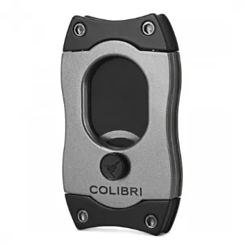 Colibri - Gray S-Cut Cigar Cutter - Stainless Steel Blade product image