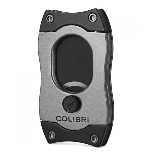 Colibri - Gray S-Cut Cigar Cutter - Stainless Steel Blade product image