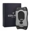 Colibri - Gray S-Cut Cigar Cutter - Stainless Steel Blade product image
