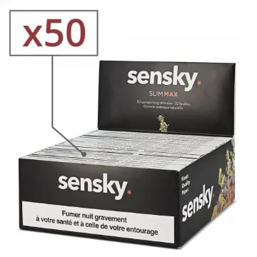 Sen Sky - Slim Max Rolling Papers 50 Books - product image