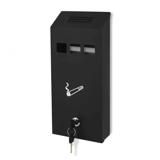 smoking - Black Wall Ashtray with Keys product image
