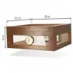 Adorini - Treviso Walnut M Deluxe Humidor - Cigar Storage product image