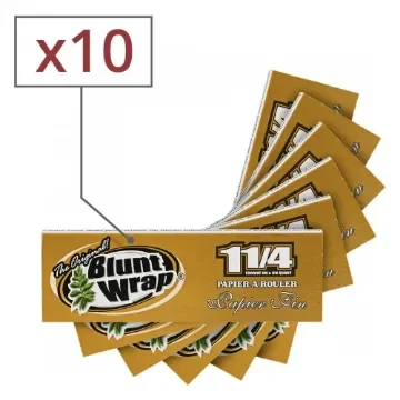 Blunt Wrap - Short Rolling Papers 1.25 Blunt Wrap Gold - product image
