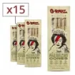 G-rollz - King Size Organic Hemp Cones Pack of 15 Boxes - product image