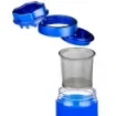 smoking - 4-Part Blue Grinder with Glass Collection Pot product image