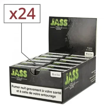 Jass - 24 Rolls Black Edition King Size Slim Rolling Paper product image