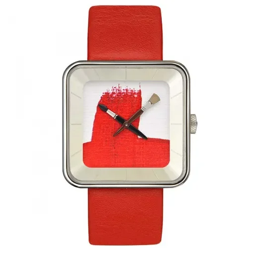 Akteo - Square Red Paint Watch Collection - 35mm product image
