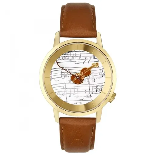Akteo - Violin Watch 38mm PVD Gold - Original Gift product image