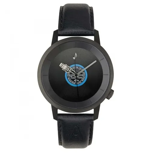 Akteo - Microsillon 38 Watch Black PVD - Gift for Vinyl Fans product image