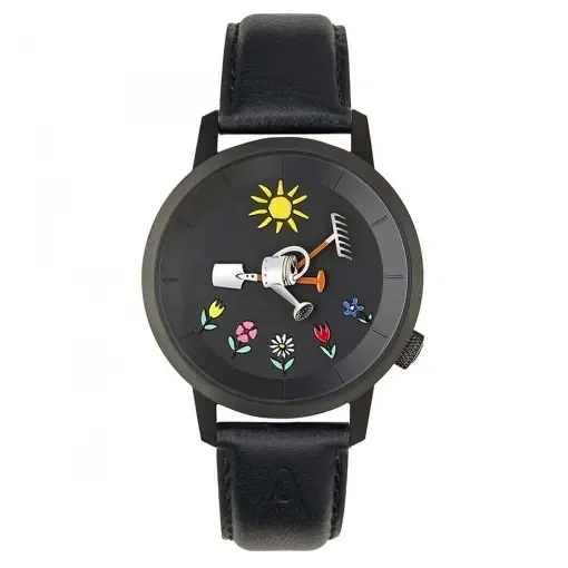 Akteo - Jardin B38 Black PVD Watch - Passion Collection product image