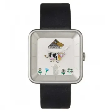 Akteo - Square 35 Cow Watch - Nature Collection product image