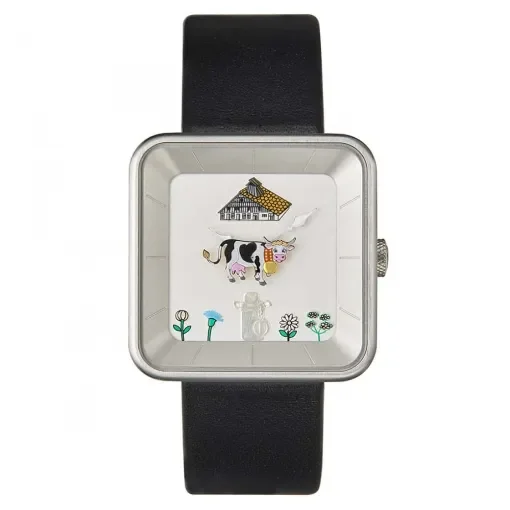 Akteo - Square 35 Cow Watch - Nature Collection product image