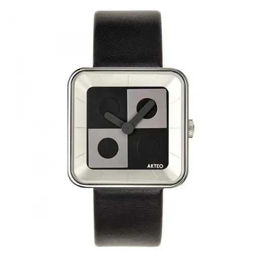 Akteo - Square 35mm Cinetik Monochrome Watch product image