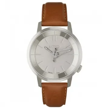 Akteo - Cycling Watch 38 Brushed Chrome - Sport Collection product image