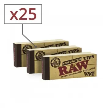 RAW - Wide Cardboard Filter Books (25 Pack) - 1250 Filters product image