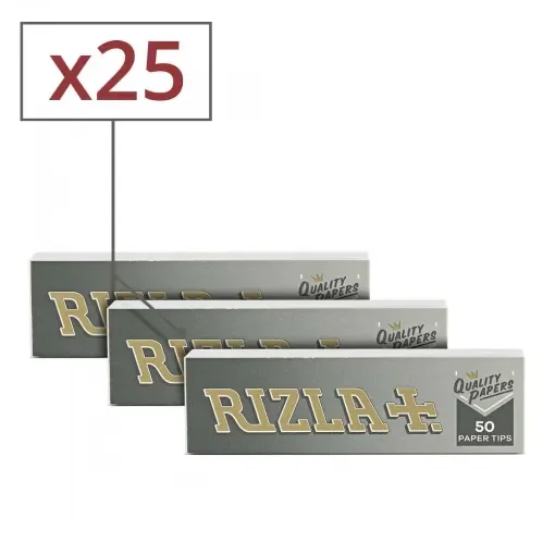 Rizla+ - 25 Books of Perforated Cardboard Filters product image