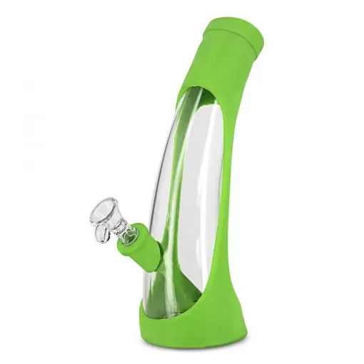 smoking - Water Pipe Glass and Silicone 24 cm - product image