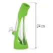 smoking - Water Pipe Glass and Silicone 24 cm - product image