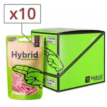 Hybrid - 10 Bags of 55 Magenta Activated Carbon Filters product image