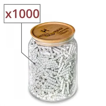 Hybrid - 1000 Hybrid Filters in Glass Jar product image