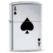Zippo - Lucky Ace Gasoline Lighter - Made in USA product image