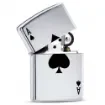 Zippo - Lucky Ace Gasoline Lighter - Made in USA product image
