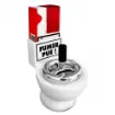 smoking - Ceramic Toilet Ashtray with Pack Holder - Model 1 product image