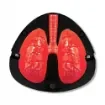 smoking - Lungs Sound Ashtray - Unique Coughing Design product image