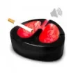 smoking - Lungs Sound Ashtray - Unique Coughing Design product image