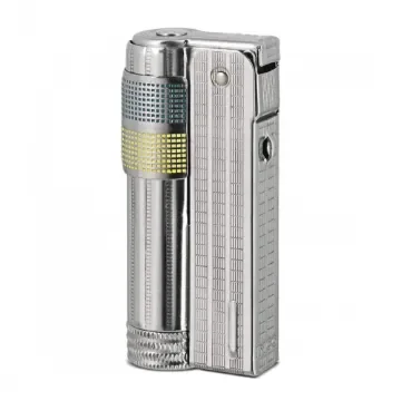 IMCO - Super Triplex Chrome Petrol Lighter - Yellow and Blue product image